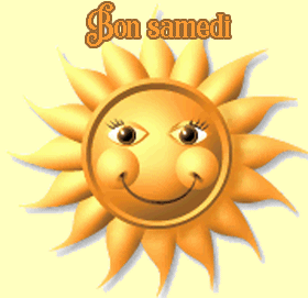 Gif animé Bon samedi soleil